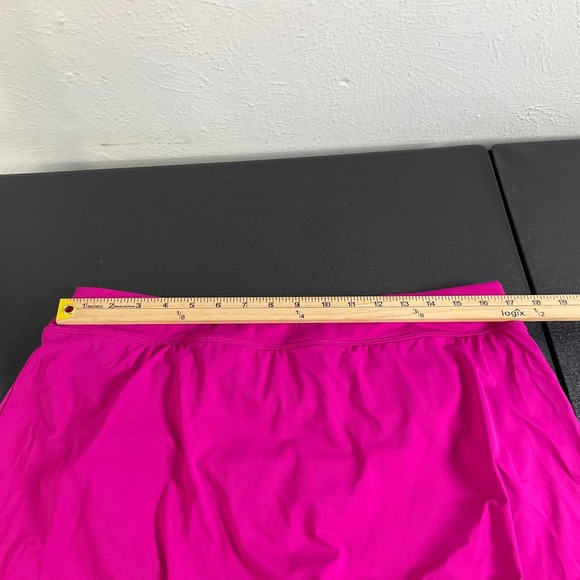 Lands' End Women's Swim Skirt 16W Pink Swimsuit Bottoms Active Skort - Picture 5 of 8
